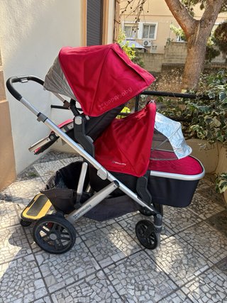 Cochecito Uppa Baby Vista con accesorios – gemelar