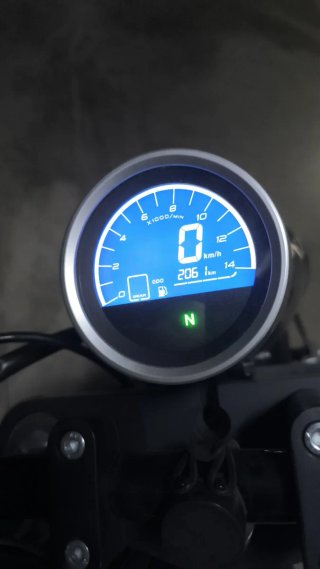 Leonart Daytona 125 Cruiser Negra/Gris