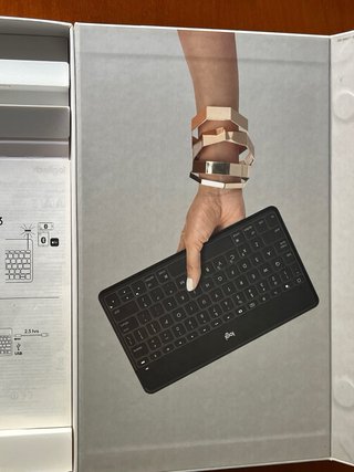 Teclado Logitech Keys-To-Go Bluetooth Negro