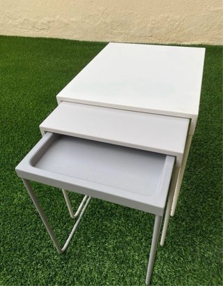 Juego 3 Mesas Auxiliares Ikea Granboda