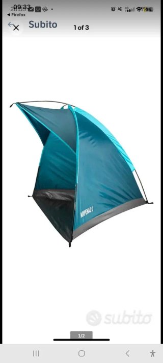 Tenda da spiaggia Quechua Arpenaz 0