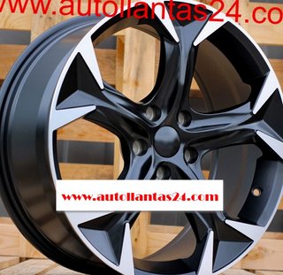 8800 JUEGO DE 4 LLANTAS SEAT CUPRA BLACK M r566127
