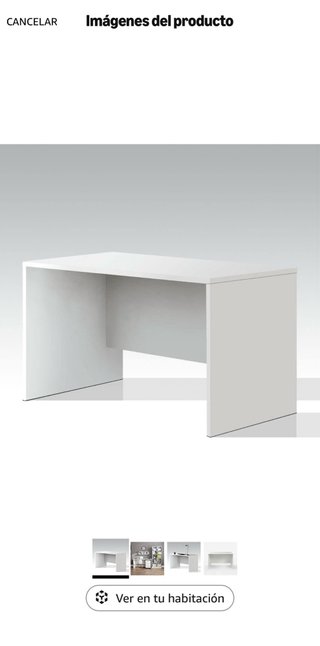 2 Escritorios Blancos 150x75x74 + Cajoneras
