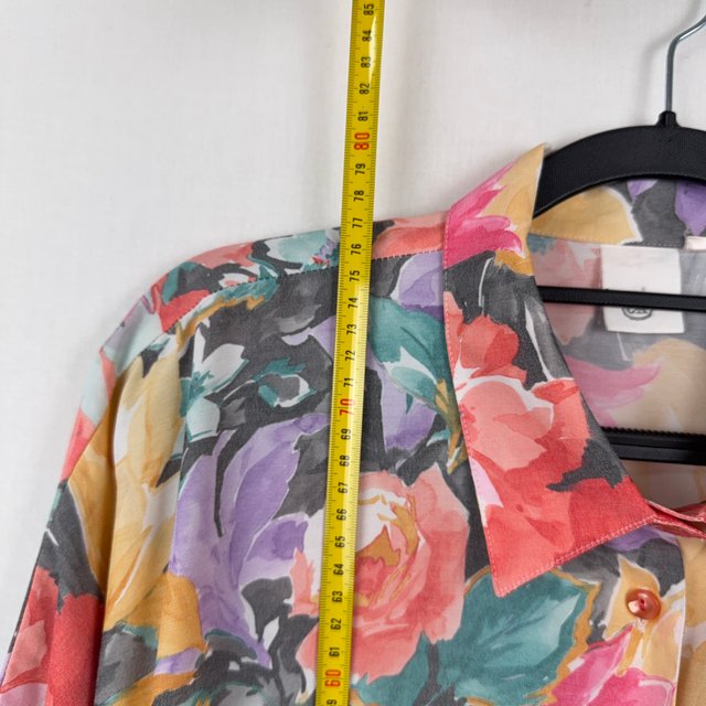 C&A Vintage Floral Oversized Shirt