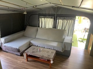 CARAVANA TOTALMENTE EQUIPADA LISTA PARA DISFRUTAR