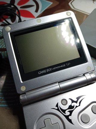 Nintendo Game Boy Advance SP Plata