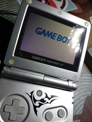 Nintendo Game Boy Advance SP Plata