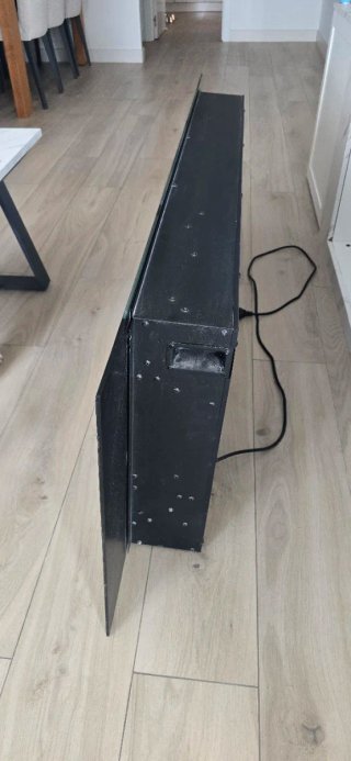 Chimenea eléctrica empotrable 153x60
