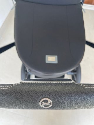 Silla de paseo Cybex Priam Platinum Negra
