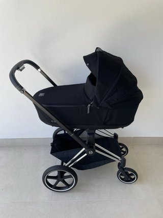 Silla de paseo Cybex Priam Platinum Negra