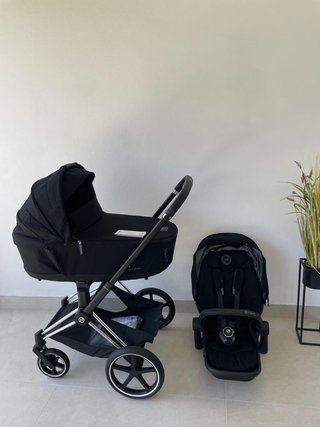 Silla de paseo Cybex Priam Platinum Negra