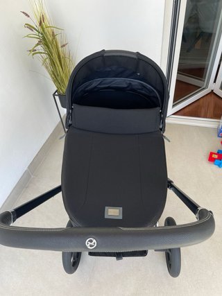 Silla de paseo Cybex Priam Platinum Negra