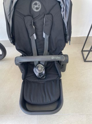 Silla de paseo Cybex Priam Platinum Negra