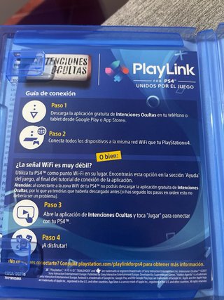 Intenciones Ocultas PS4