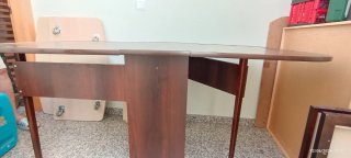 Mesa plegable de madera