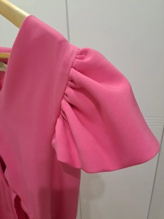 Vestido fiesta Alicia Nicolás rosa