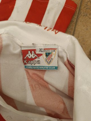 Camiseta Athletic Club Kappa Años 80 Talla XL
