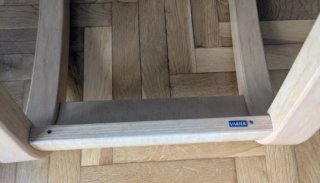 Silla ergonómica Varier Balans Madera/Tela Roja
