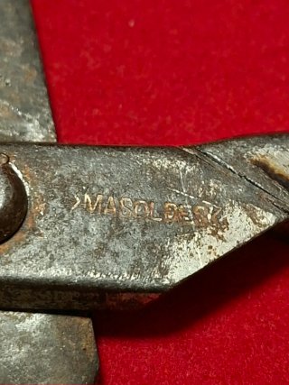 Tijeras antiguas de metal