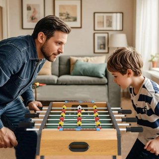 Futbolín de mesa madera