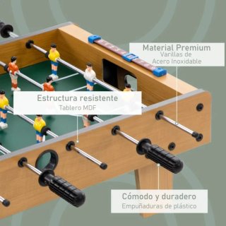 Futbolín de mesa madera