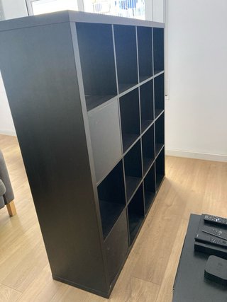 Estantería Kallax Ikea 4x4 Negra