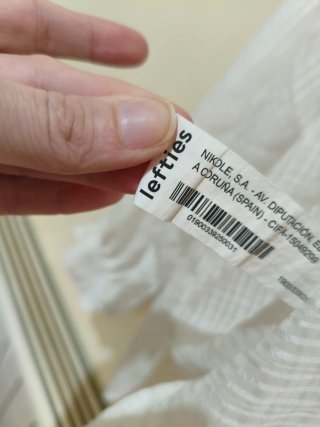 Camisa blanca Lefties Talla M