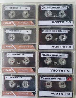 Discoteca Typhoon Dj Loda audiocassette