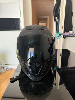 Casco Moto Icon Airflite black Talla S