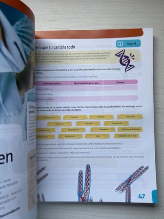 Biología y geología, 4 ESO.