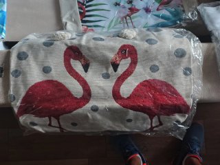 Lote 30 Bolsos de Playa Flamencos