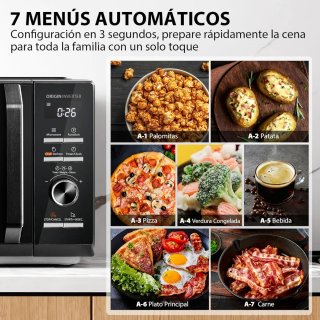 Microondas Toshiba 25L Grill Inverter 900W