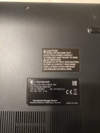 Dynabook Toshiba Laptop