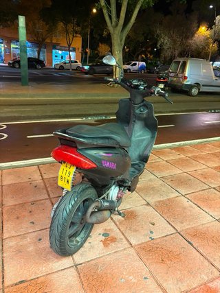 Yamaha Jog RR Agua Negra