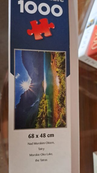 Puzzle Trefl 1000 piezas Montaña y Lago LOTE 25€