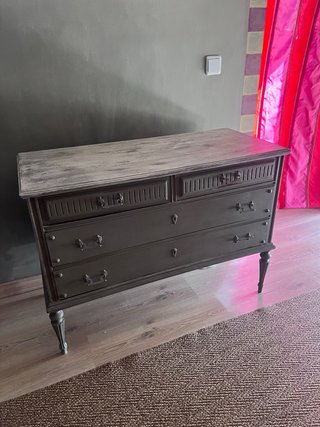 Aparador Cómoda Madera y Mármol