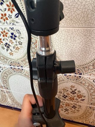 Trípode movil con luz 1,85m plegable