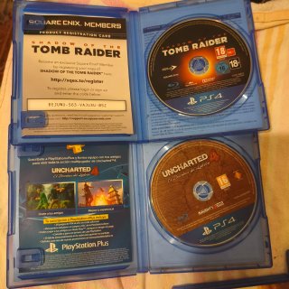Pacchetto 5 Giochi PS4: Uncharted, Tomb Raider, TLOU