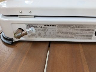 Cocina de gas SUPER-EGO blanca