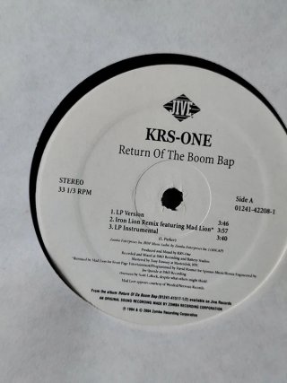 Vinilo KRS-One - Return Of The Boom Bap/Mortal Tho