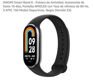 Xiaomi Smart Band 8 Negra