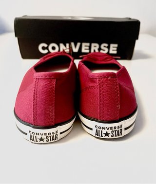 Converse Originales Bailarinas Rojas Talla40 Nuevo