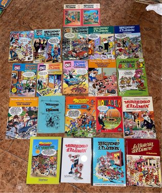 Lote Vintage Cómics Mortadelo y Filemón