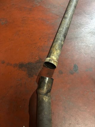 Tubo de escape libre doble salida