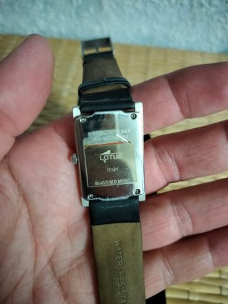 Reloj Lotus Mujer Negro/Plata