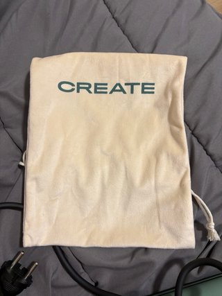 Plancha Secador Create Verde + Bolsa