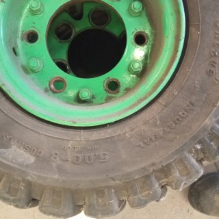 Rueda maciza para toro