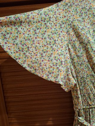 Vestido floral midi