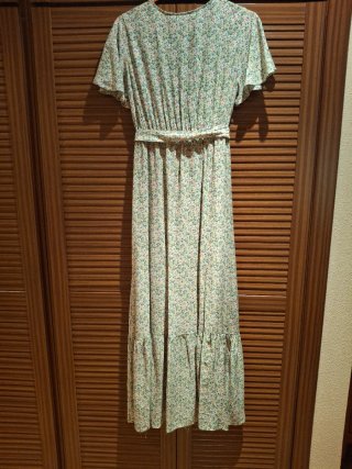 Vestido floral midi
