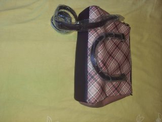 Bolso Parfois cuadros rosa